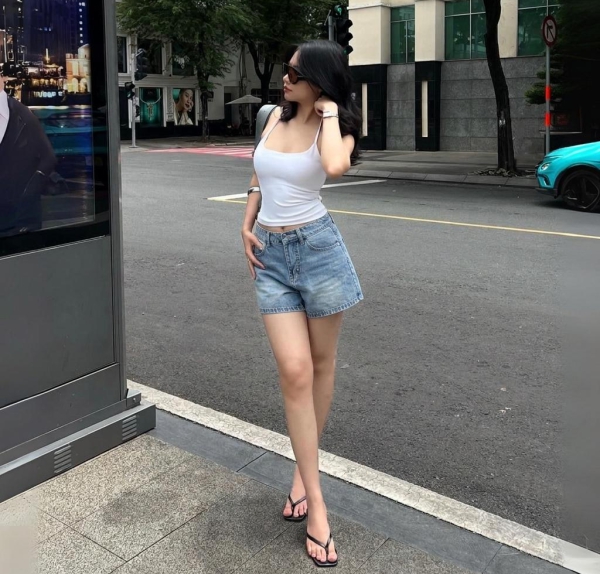 [ Sablex ] Quần short jean SableX – dễ phối, hack dáng, outfit màu hè cực xinh! đủ size XS - XXL có Bigsize