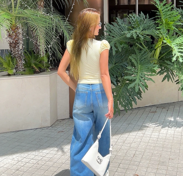 Sablex - [ Quần Jean nữ ] QUẦN JEAN FORM ỐNG CONG – ITEM HOT TREND CỰC TÔN DÁNG mã SB005JCONG. Có đủ size S-XXL