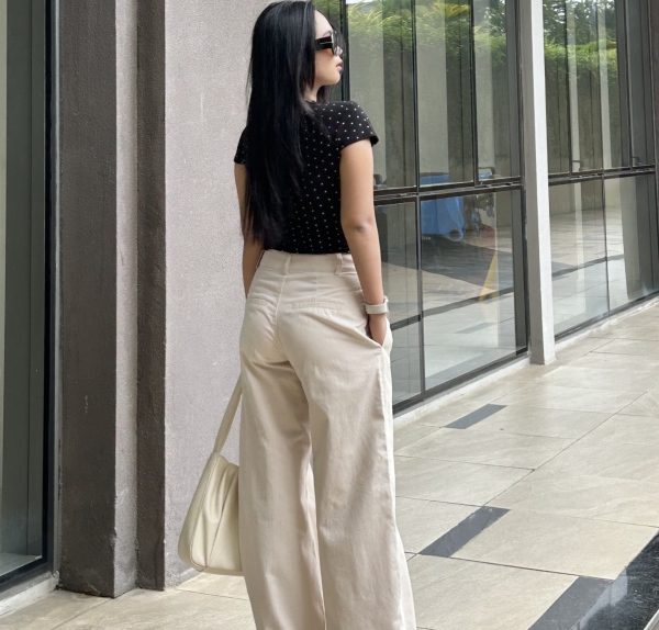 Sablex - QUẦN KAKI FORM ỐNG CONG – CHUẨN STREET STYLE CỰC CHẤT. có Size XS - XXL, dễ phối đồ, hack dáng