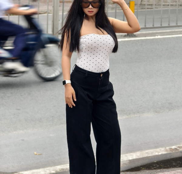 Sablex - QUẦN KAKI FORM ỐNG CONG – CHUẨN STREET STYLE CỰC CHẤT. có Size XS - XXL, dễ phối đồ, hack dáng