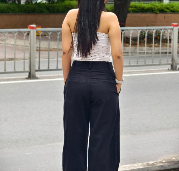 Sablex - QUẦN KAKI FORM ỐNG CONG – CHUẨN STREET STYLE CỰC CHẤT. có Size XS - XXL, dễ phối đồ, hack dáng